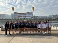 Our Women's Rowing Team received the 1st runner-up.